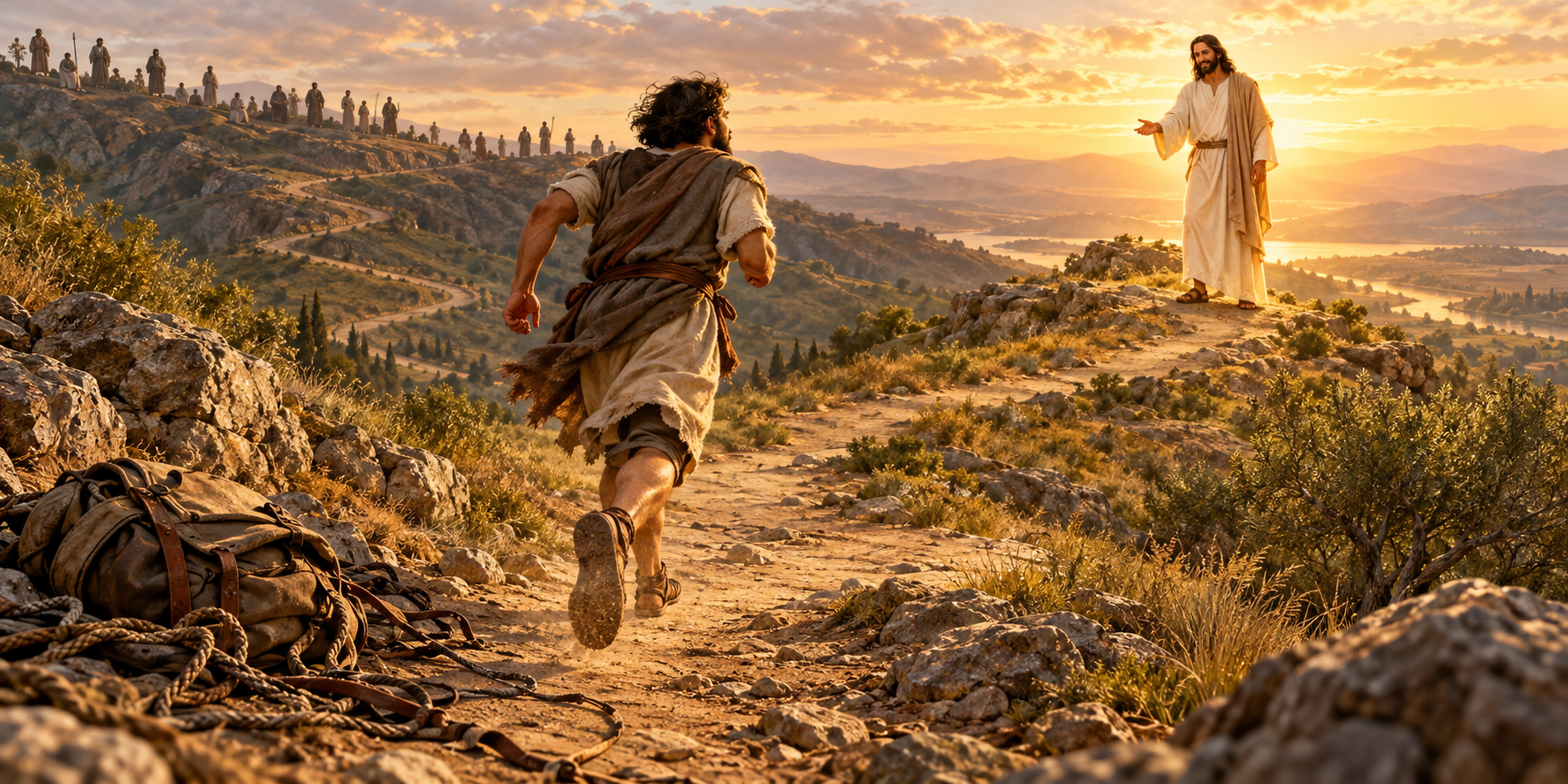 Run looking to Jesus
