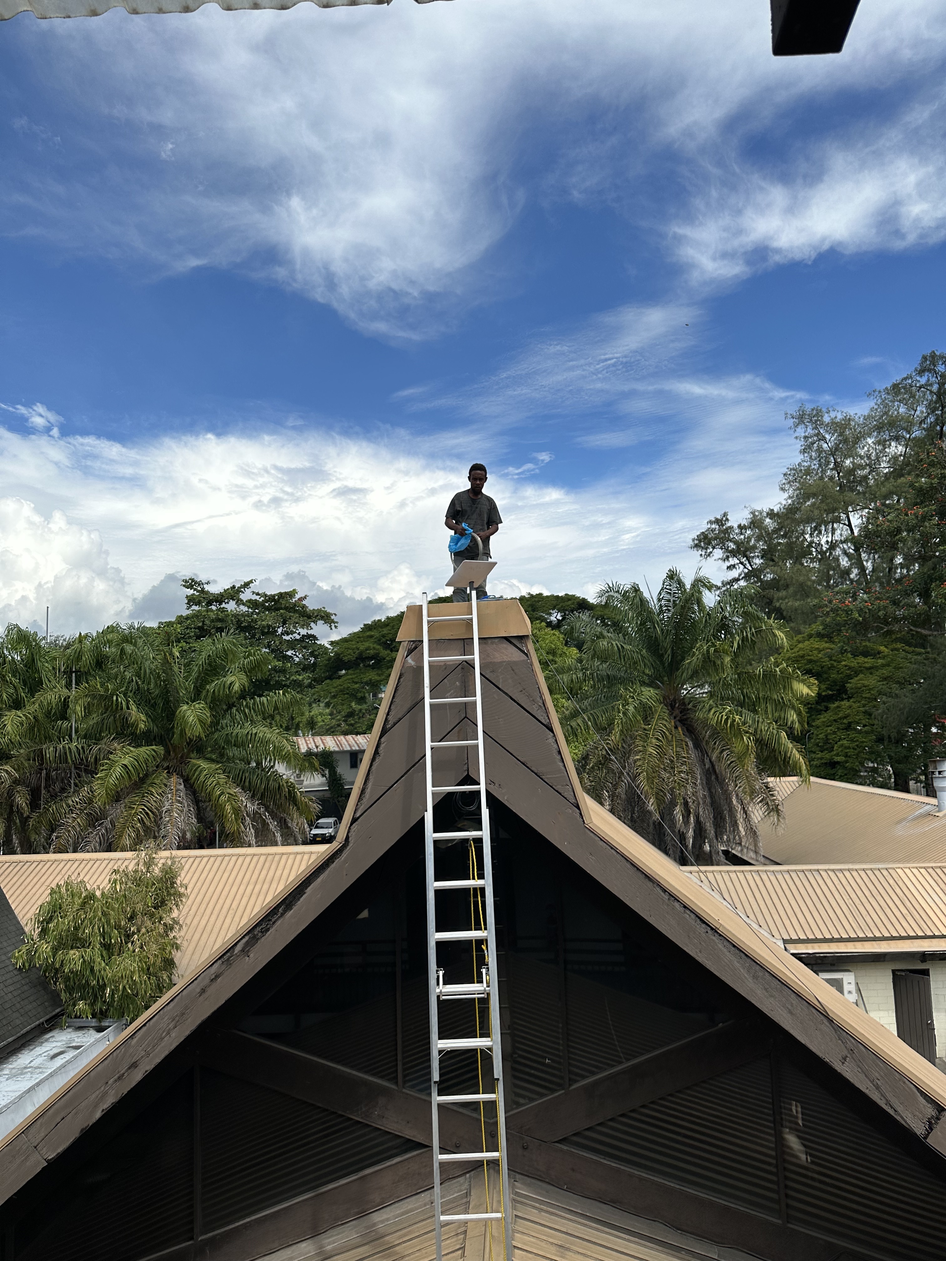 On top of the Mendana Conference Room